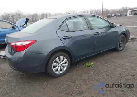 2015 Toyota Corolla Le z USA, uszkodzony, nr VIN 2T1BURHE2FC315480